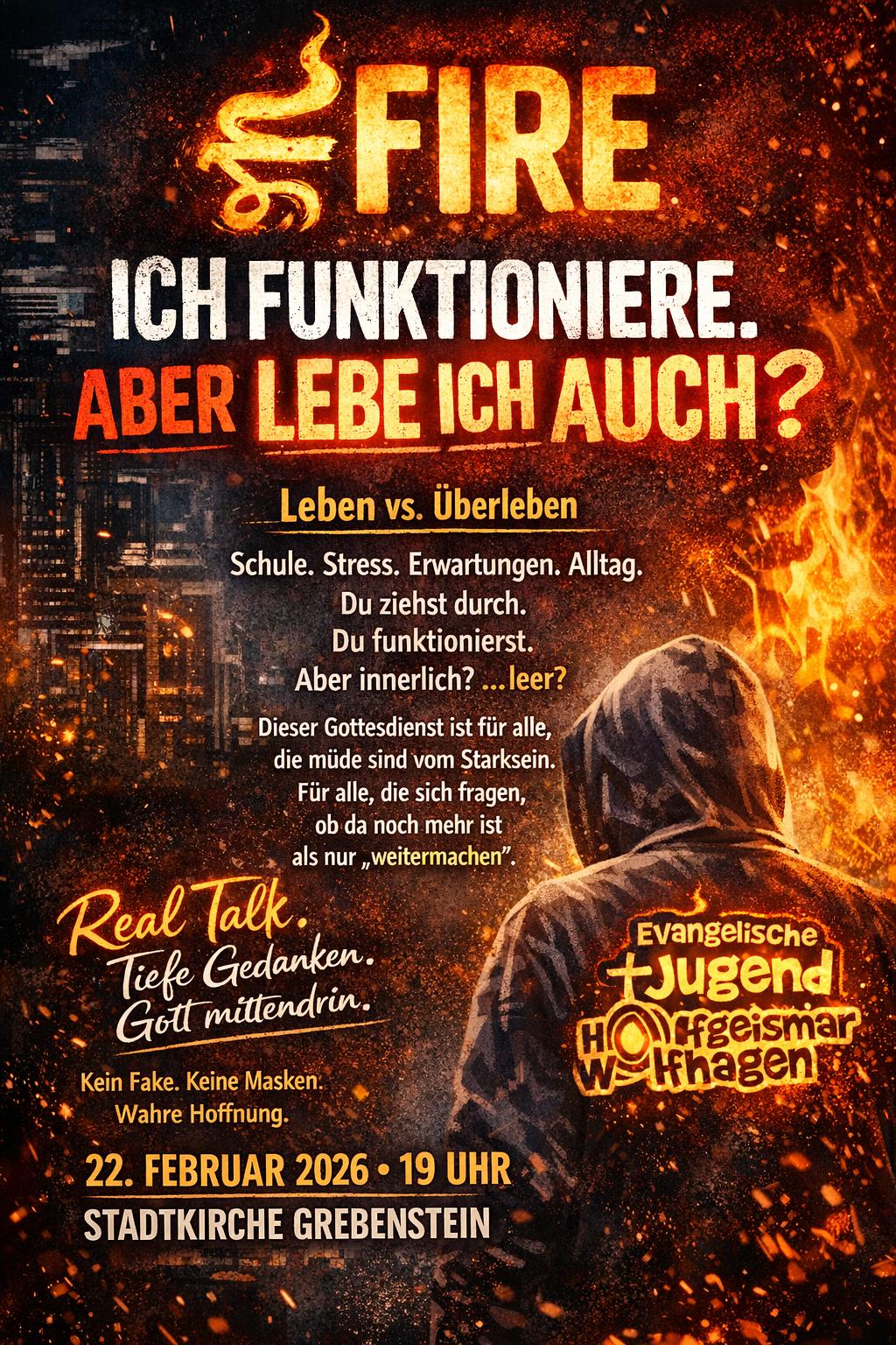 On Fire Gottesdienst am 22.02.26 um 19 Uhr