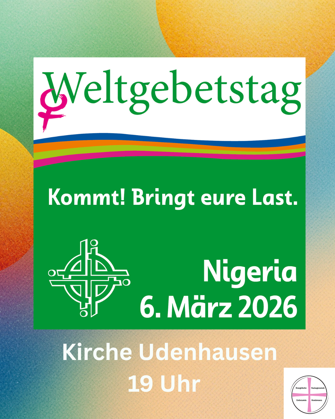 Weltgebetstag am 06.03.2026 in Udenhausen