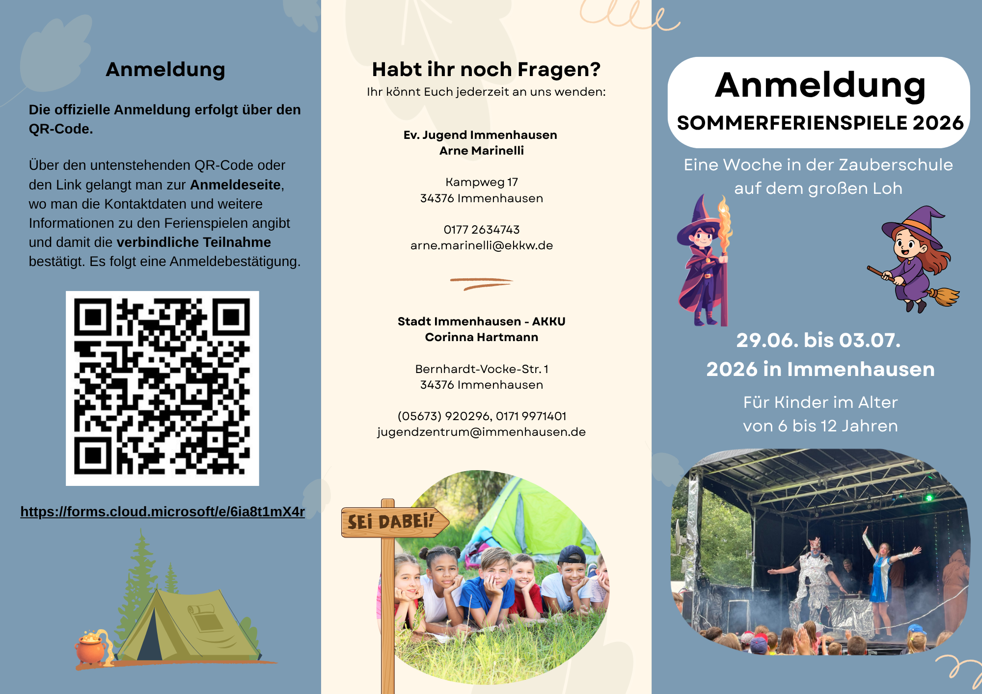 Ferienspiele 2026