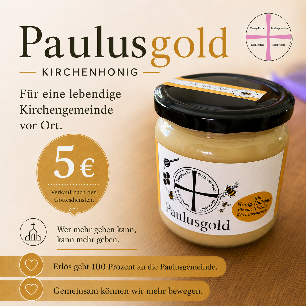 Paulusgold – Kirchenhonig