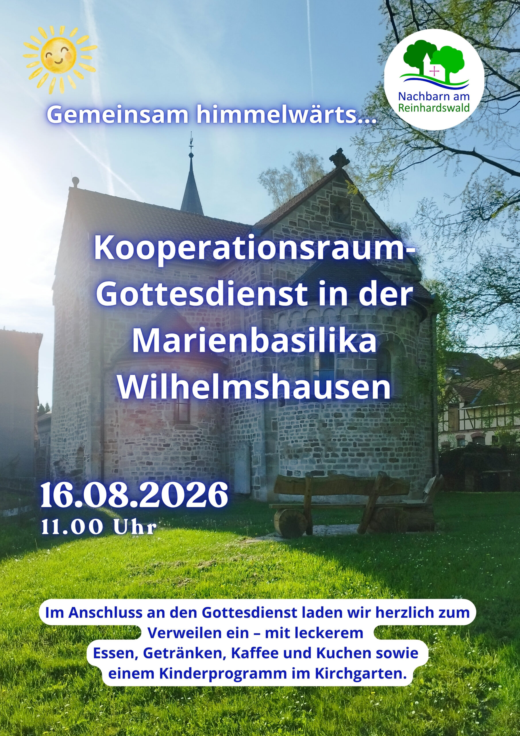 Gemeinsam himmelwärts – der Kooperationsraumgottesdienst, 16.08.26 11 Uhr